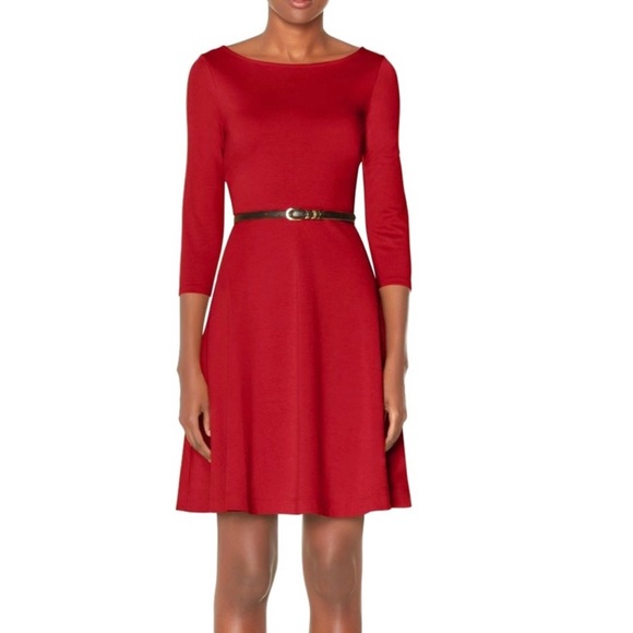 The Limited Dresses & Skirts - NWT The Limited Long-Sleeved Ponte Knit Skater Dress, Size XS